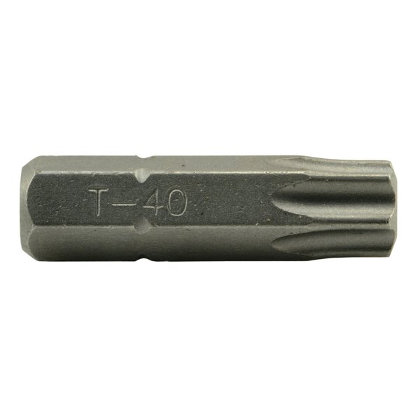 Midwest Fastener 1/4" x 1" T40 Star Drive Insert Bits 100PK 54078